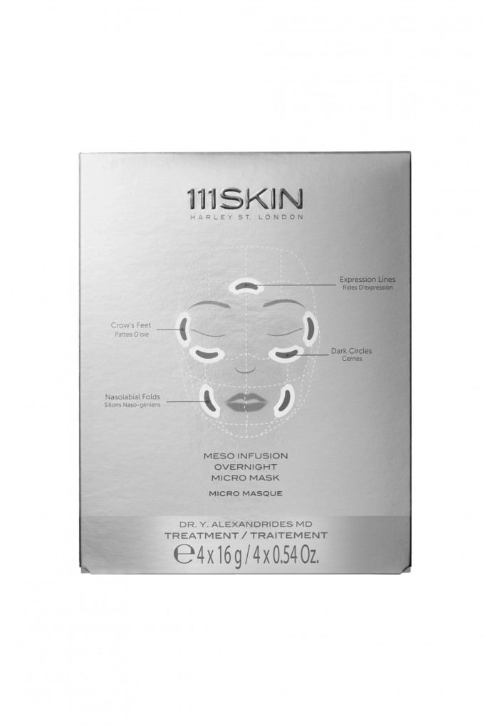 Купити Набір масок для обличчя, MESO INFUSION OVERNIGHT MICRO MASK, 16 г x 4 111Skin