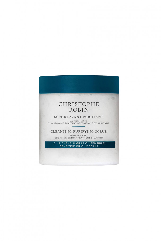 Buy Cleansing purifying scrub with sea salt, 75 ml Christophe Robin