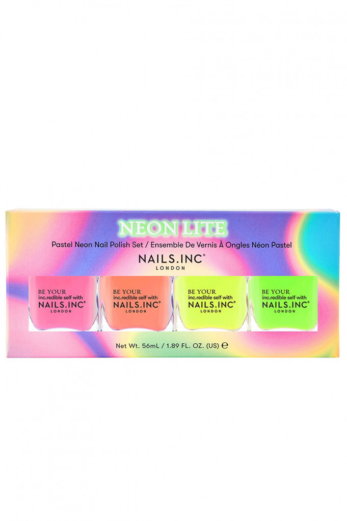 Купить Набор лаков для ногтей с эффектом мерцания Nails Inc