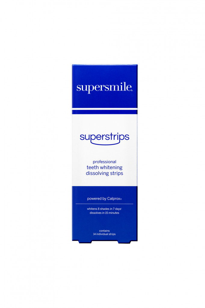 Buy Teeth whitening dissolving strips, 1 x 14 Supersmile