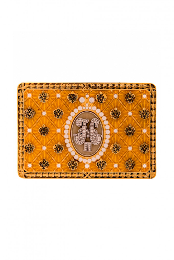 Купити ШКАТУЛКА IMPERIAL CORONATION ENAMEL GUILLOCHE BOX Fabergé
