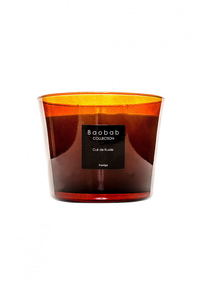 Buy Cuir de Russie, Scented candle, 500 g Baobab Collection