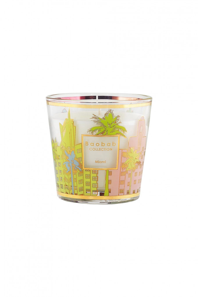 Buy MIAMI, Scented candle, 190 g Baobab Collection