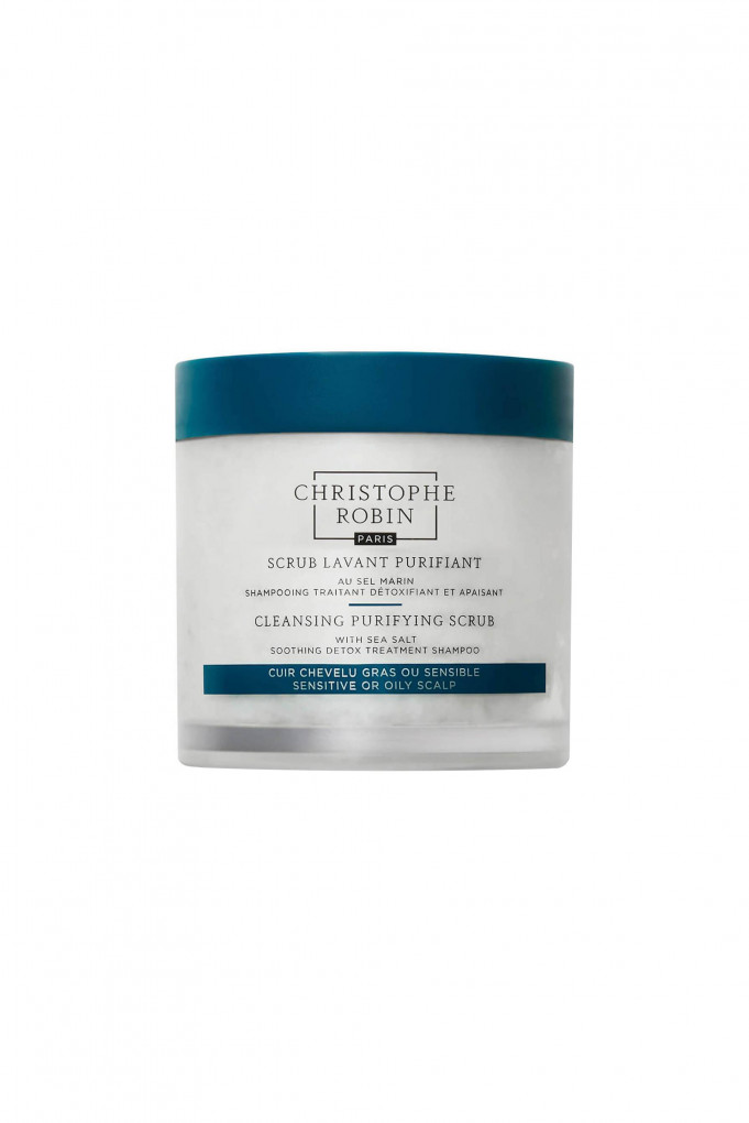 Buy Cleansing purifying scrub with sea salt, 250 ml Christophe Robin