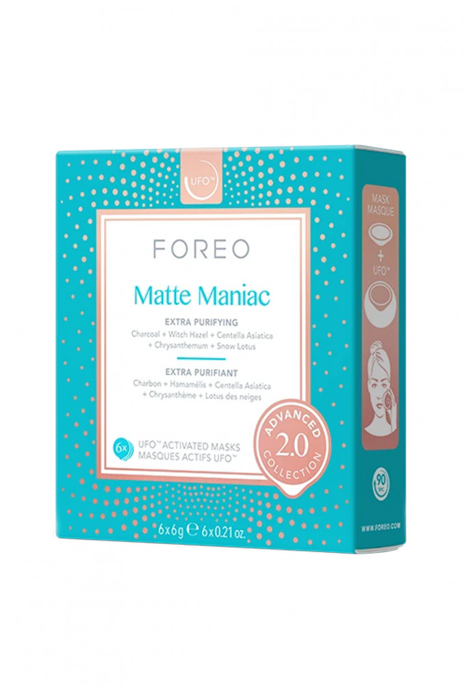 Купити Маска для обличчя очищувальна, MATTE MANIAC, 6 г x 6 Foreo