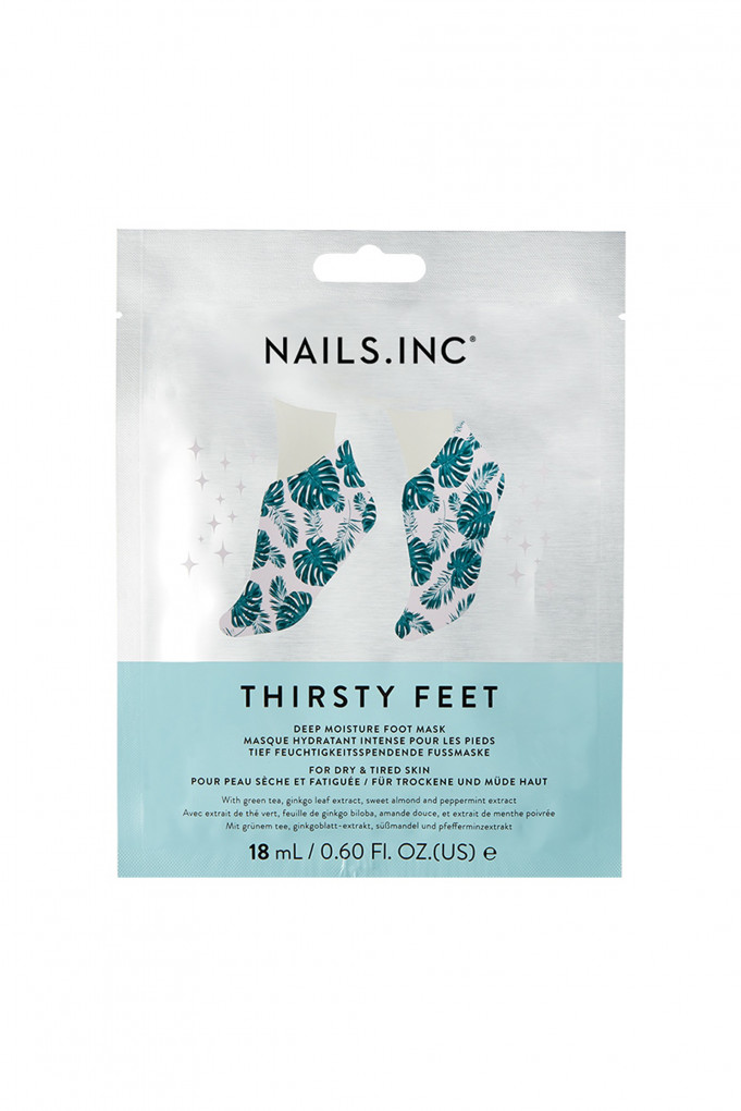 Buy THIRSTY FEET - MOISTURIZING FOOT MASK Nails Inc