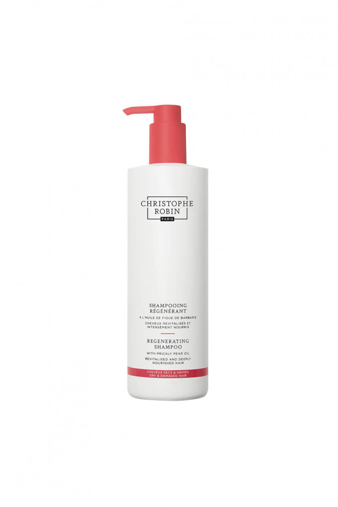 Купити Шампунь для волосся, що відновлює, Regenerating shampoo with prickly pear oil, 500 мл Christophe Robin