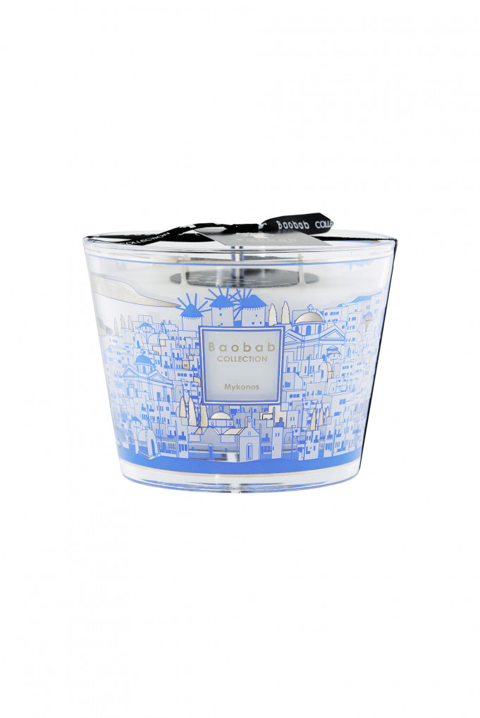 Buy CITIES MYKONOS, Scented candle, 500 g Baobab Collection