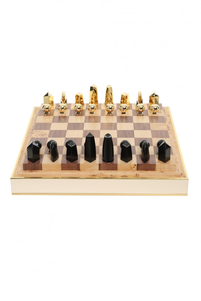Купити Набір для гри в шахи SHAGREEN, CREAM Aerin