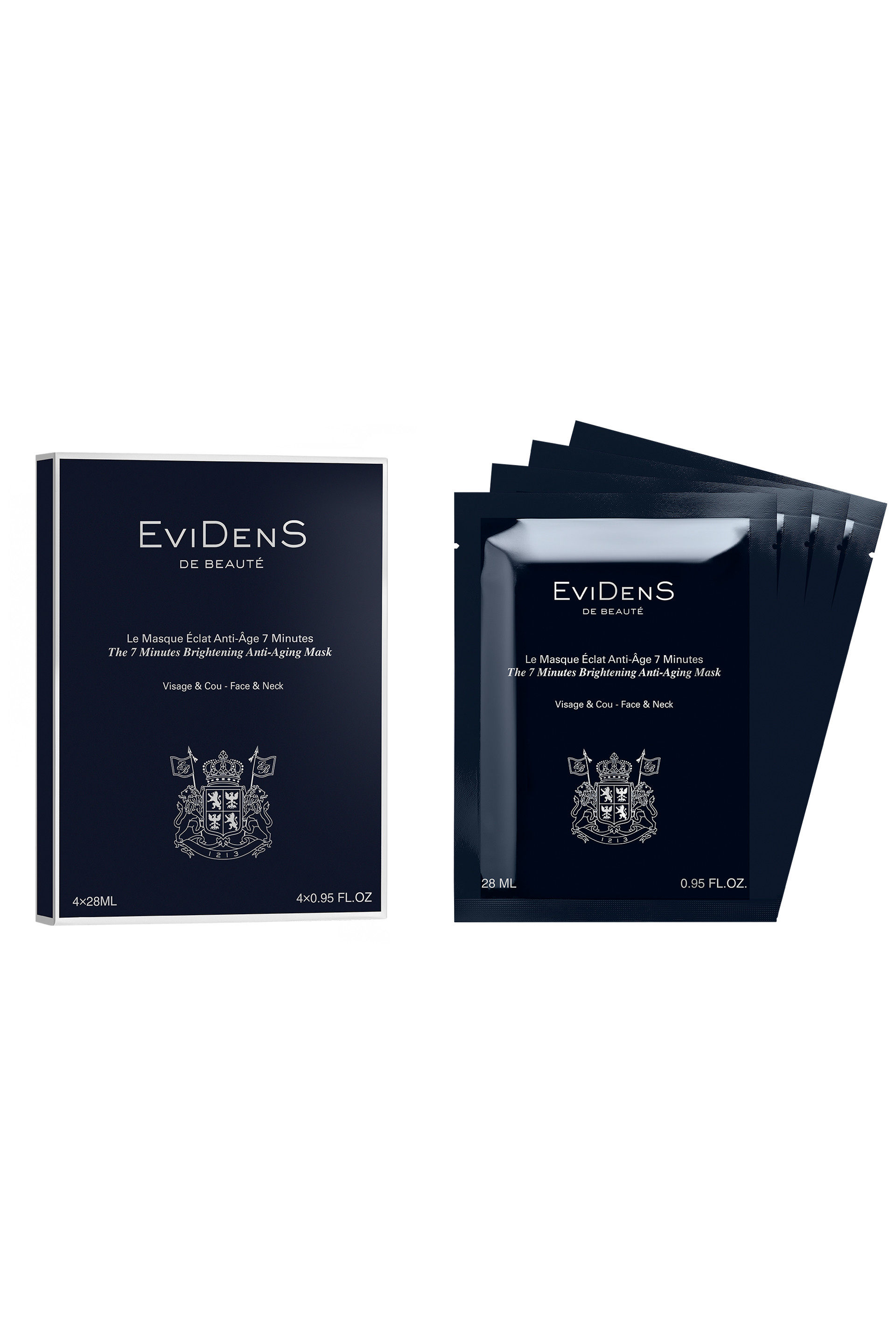 Купити Набір масок для обличчя та шиї омолоджувальних EviDens De Beauté