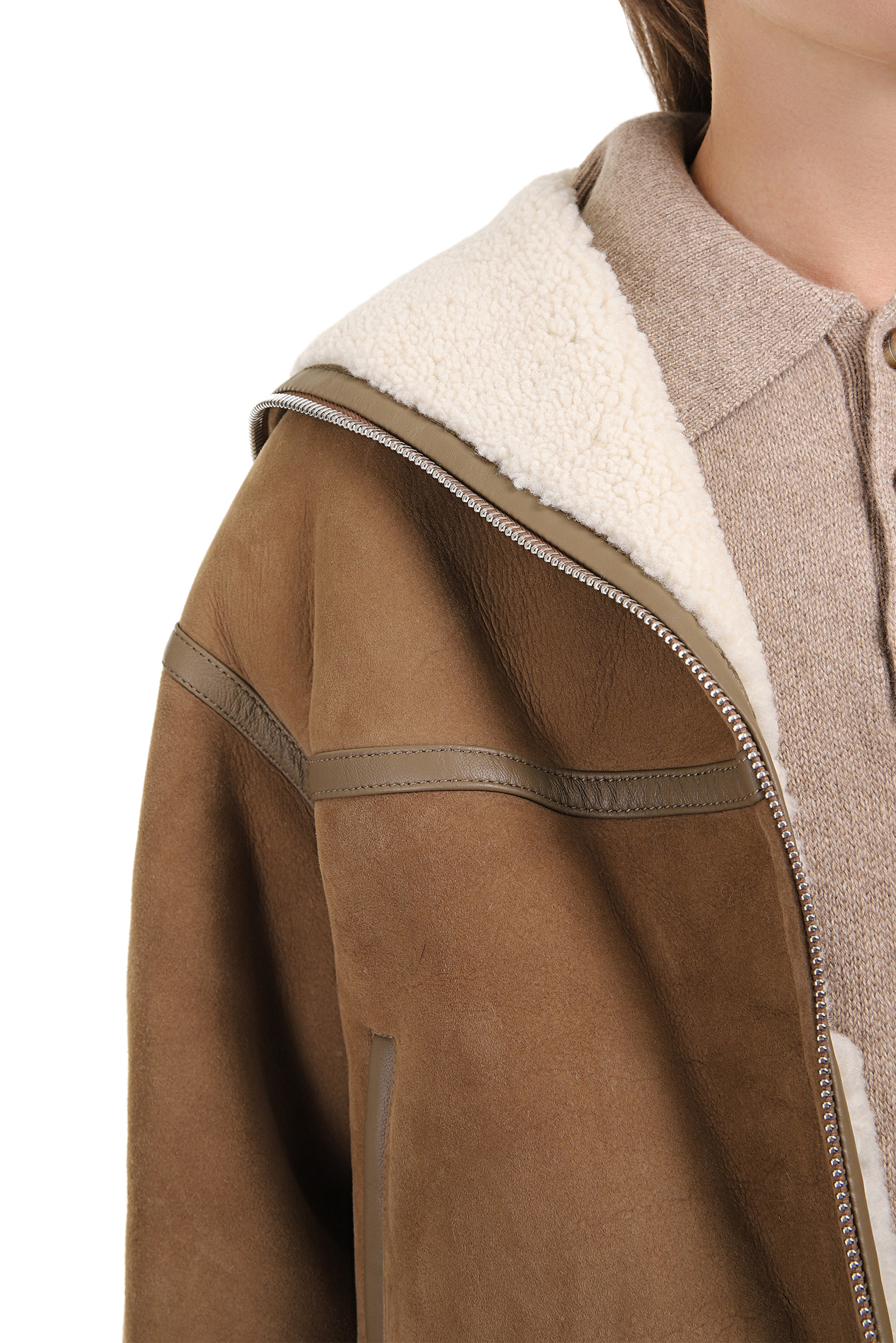 Buy Sheepskin coat Yves Salomon 4