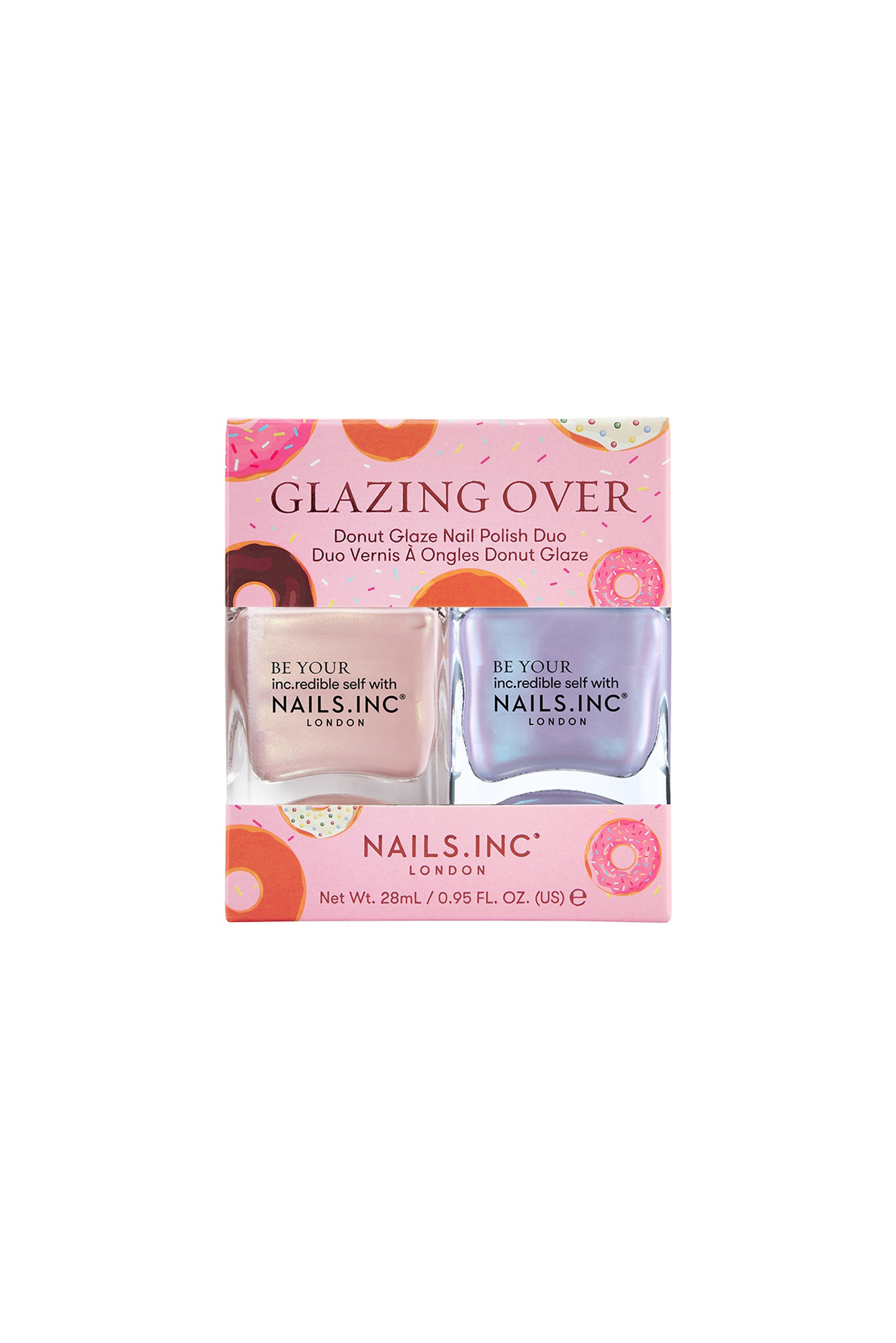 Купити Набір лаків для нігтів з ефектом мерехтіння Nails Inc