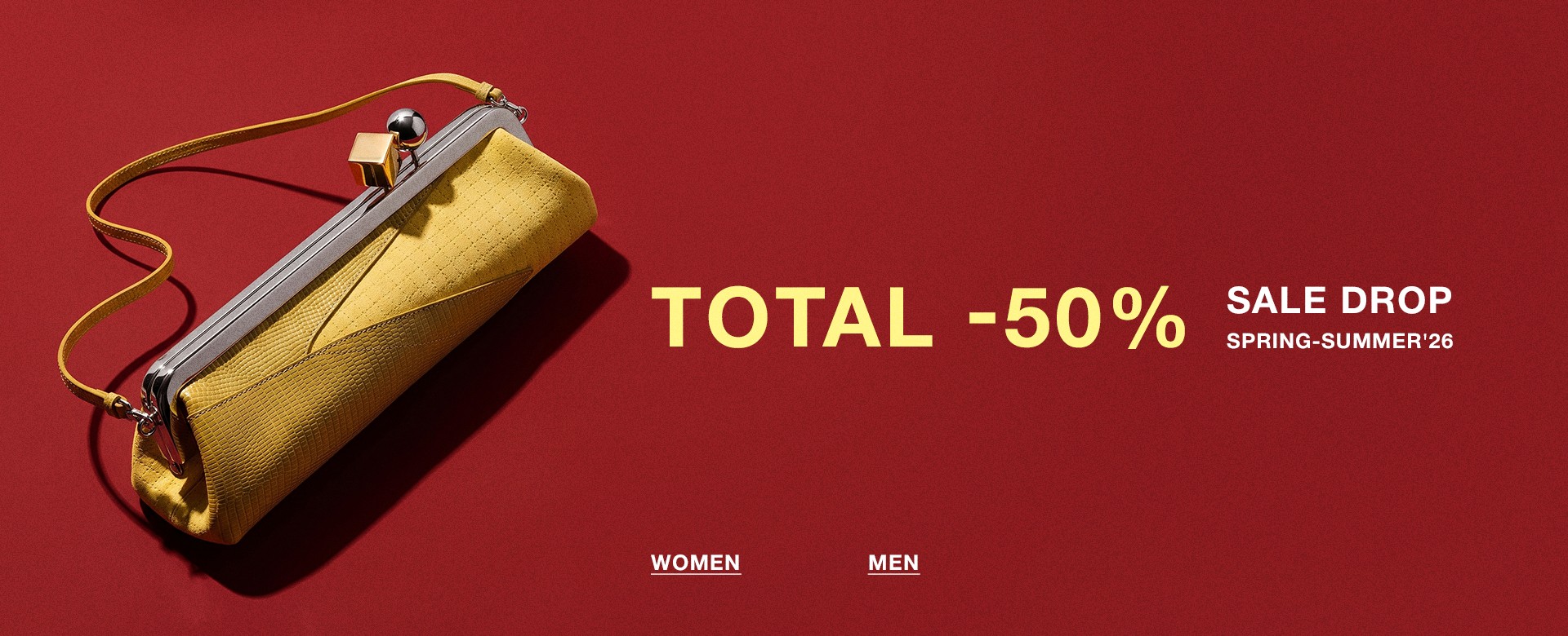 50% OFF SS'26 COLLECTION