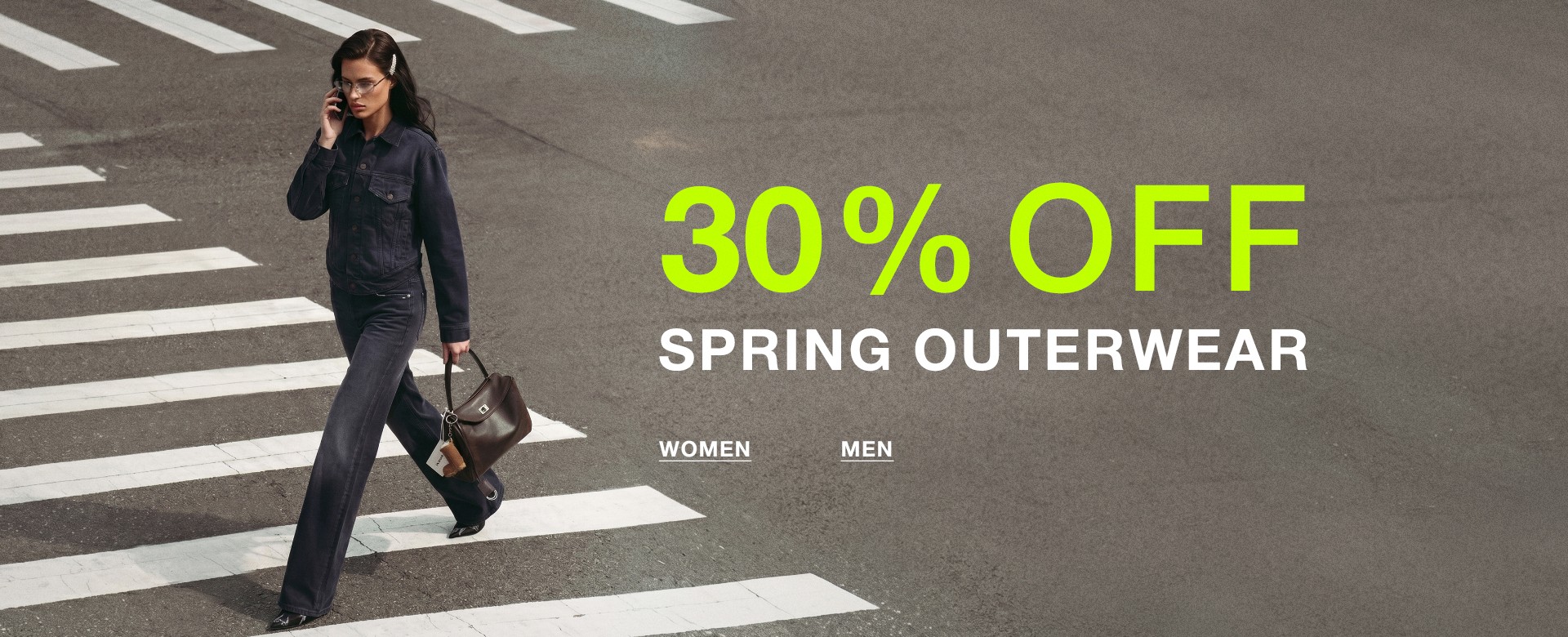 30% OFF SPRING OUTERWEAR SS'26